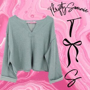 EUC Urban Outfitters Teal Knit Pullover